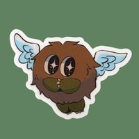 Image 1 of Kawaii Winged Duel Monster Vinyl Sticker - 2 Inch