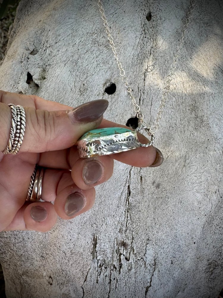 Image of Royston deep bezel Necklace