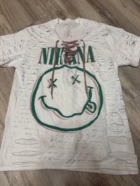 Medium Nirvan mint lace destroyed 