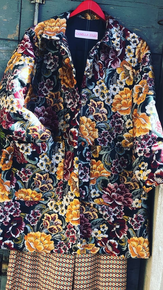 Image of Party jaquard coat
