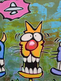 Image 9 of Encountering The Three Amigos (painting)