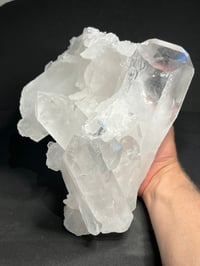 Image 15 of Large Clear Quartz Points Cluster Statement Piece #2260