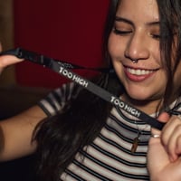 Image 12 of Too High Lanyard (Black)