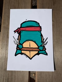 Image 3 of Teenage Mutant Ninja Turtle Ghostie Original Art 