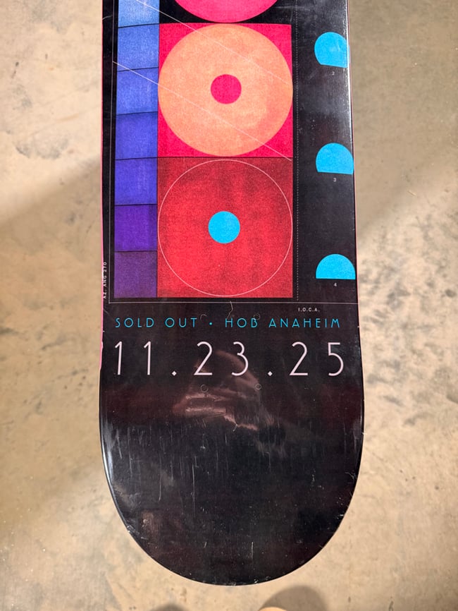 Thrice skateboard - Horizons West - House of Blues