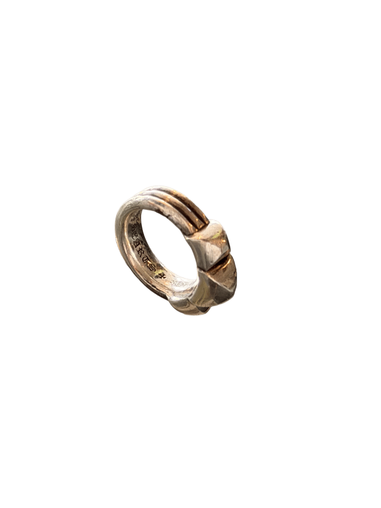 Image of Chrome Hearts Waxed Punk Ring
