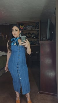 Image 7 of Mayra Denim Dress
