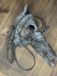 Image 5 of 3mm-6mm Graduated Sterling Silver Pearls 