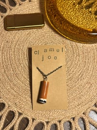 Image 3 of Ceramic Cigarette Drop Necklace