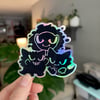 Ghost Pokemon Trio Holograhic Glossy Sticker