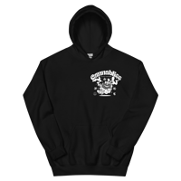 Image 2 of Cannabliss white print hoodie