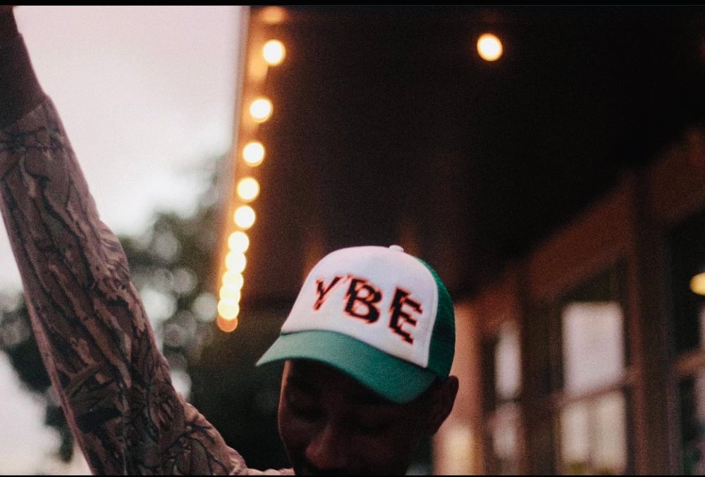 YBE 3D Effect Green Trucker Hat