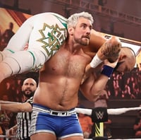 Shawn Spears Ring Worn NXT TV vs Joe Hendry white tights 