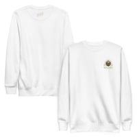 Image 3 of WASBY® Minimalist Luxe Christian Sweatshirt | Unisex Embroidered Faithwear Crew