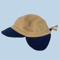 Image 1 of NAVY EAR FLAP CAP