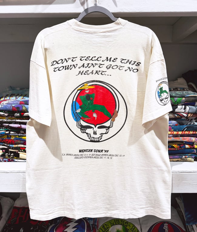 Rare Grateful Dead 1993 Winter Tour Lot T-Shirt - Size XL