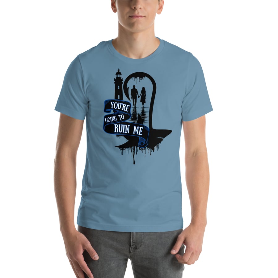 Image of Officially licensed does it hurt you're going to ruin me black Unisex t-shirt