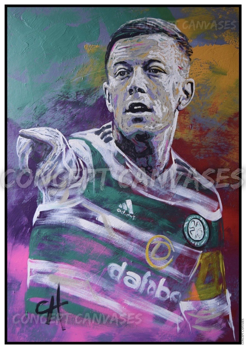 Image of McGregor ‘Back With A Bang’ A3 Print 