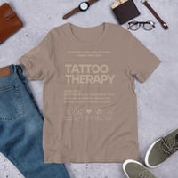 Image 3 of Unisex t-shirt tattoo therapy 