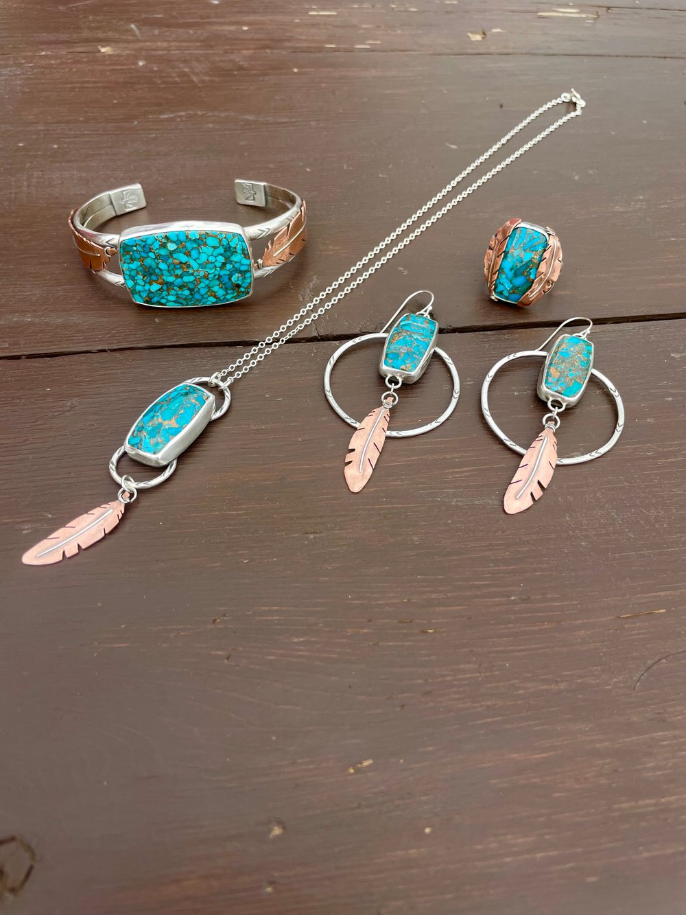 Image of Heritage Feather Earrings 