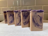Image 2 of Blue Cedar & French Lavender.  Goat Milk.  Net wt5oz. 
