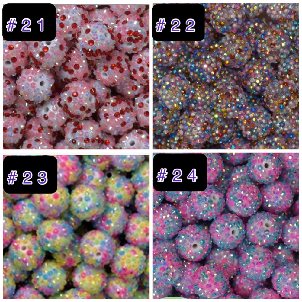Image of Rhinestone Bead Bags