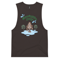 Image 4 of Cleaning The Bong Men’s drop arm tank top