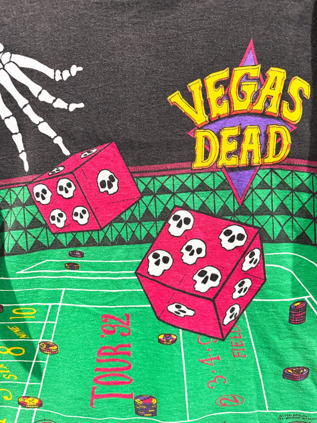 Rare Grateful Dead 1992 Las Vegas AOP T-Shirt - Size XL