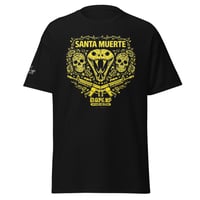 Image 1 of Santa Muerte Emblem Tee (Yellow)