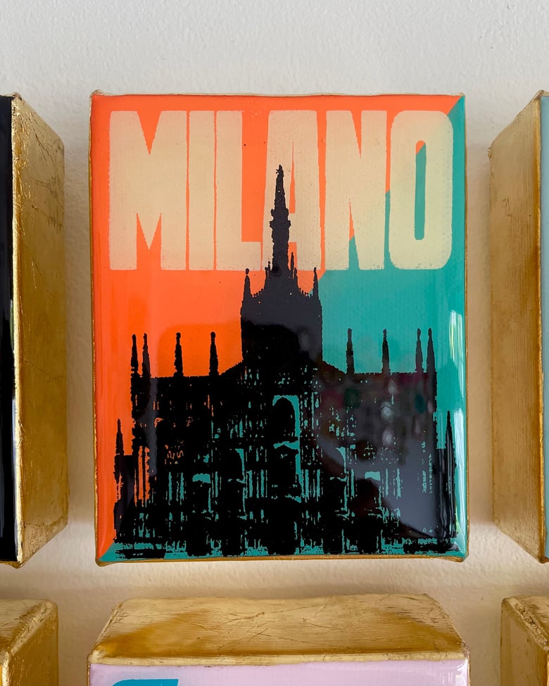Image of Il Duomo Milano Orange/Aqua 