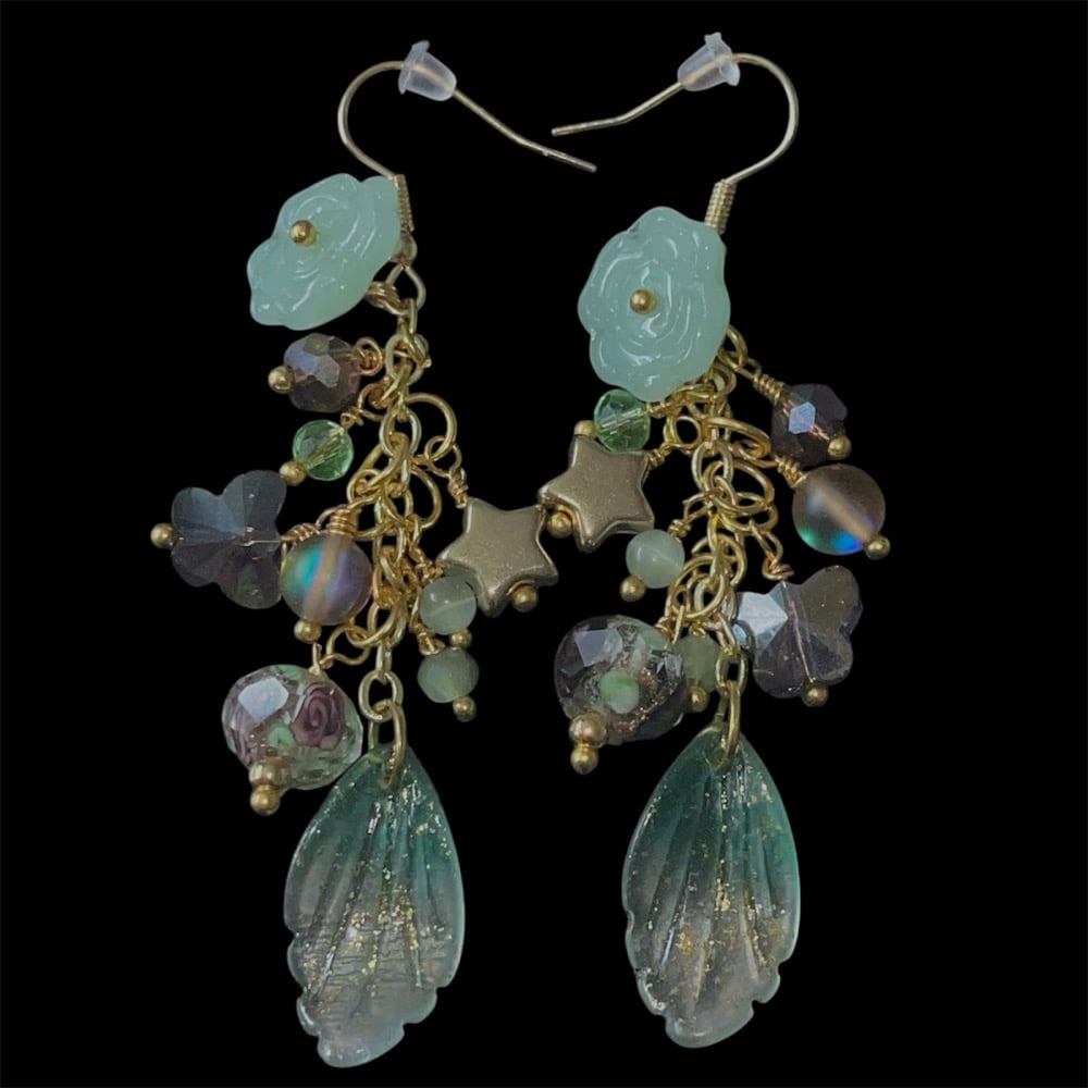 Image of Melancholy Garden Earrings 
