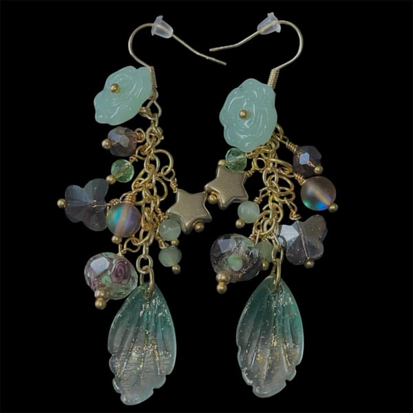 Image of Melancholy Garden Earrings 