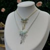 jaded bow necklace
