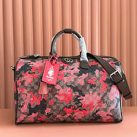 Image 10 of GG Camouflage Boston Bag