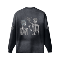 Image 5 of "Skeleton Friends" Long Sleeve