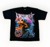 Image 1 of Lost Hills Skull Punk Tee Sz XL