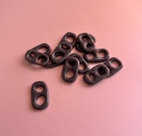 Image 2 of Fused Glass Soda Tabs and Fish Hooks