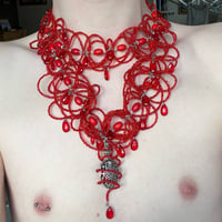 Image 3 of Blood Vial II Necklace 