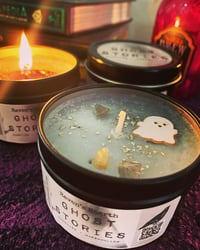 Image 2 of GHOST STORIES Soy Candle 👻 New for Fall 2022