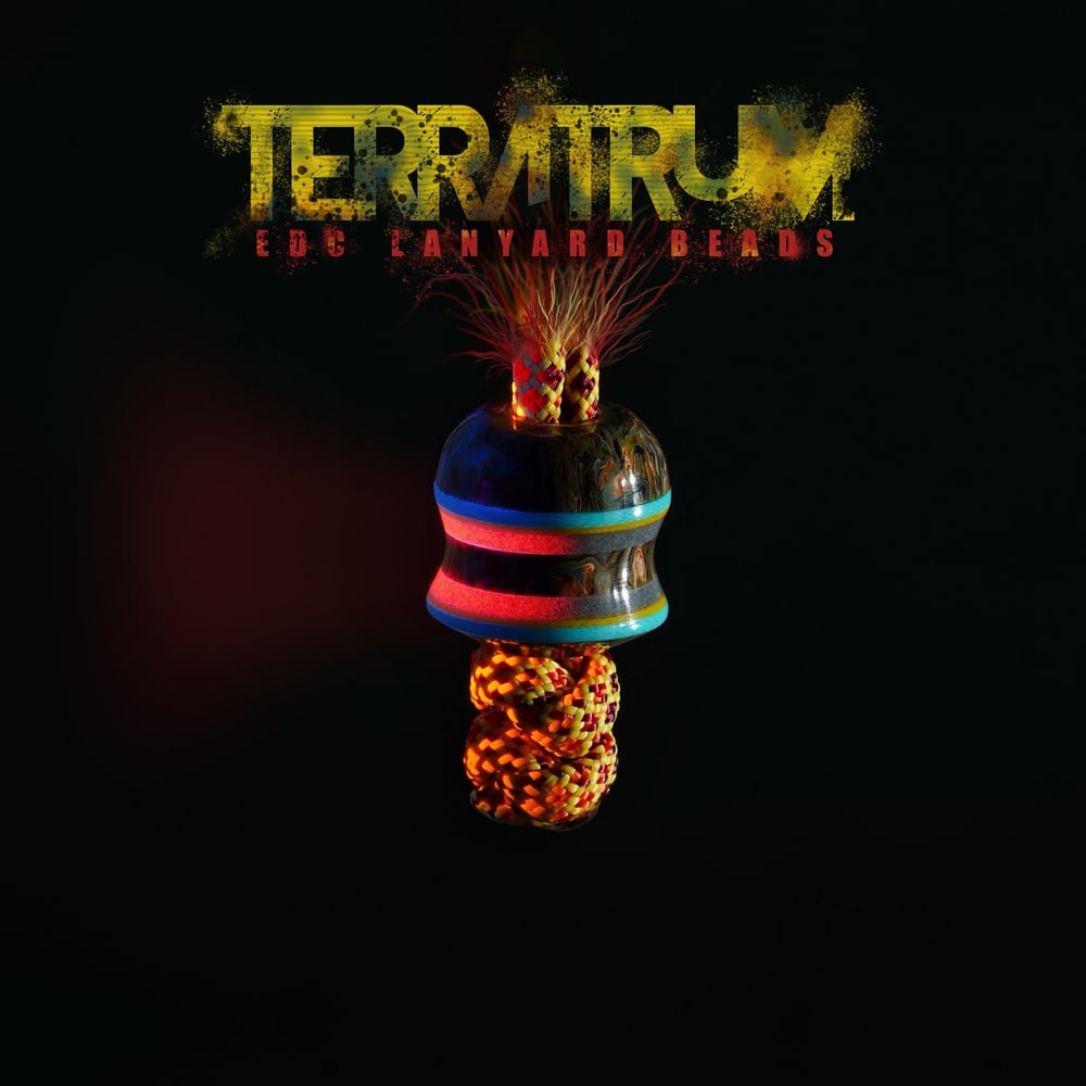 Terratrum EDC lanyard beads (GLOW)