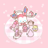 Sylveon & Pals Vinyl Sticker