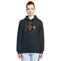Image 6 of Realistic Hellfish Clover Unisex premium mid-weight hoodie