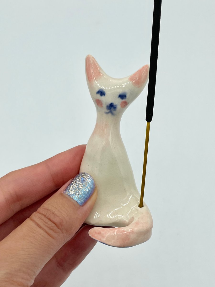 Cat Incense Holder