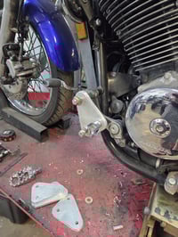 Image 3 of Shadow 750 Spirit Foot Peg Mounts for HD Pegs 