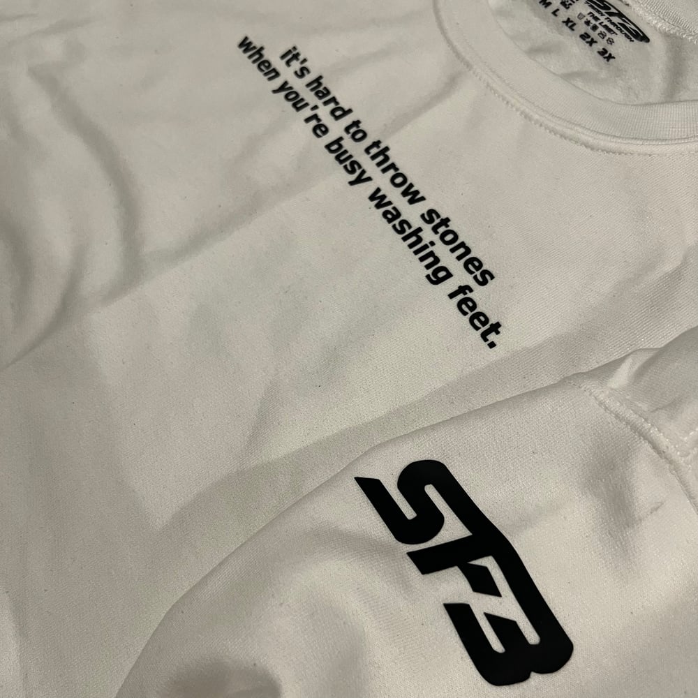 "Busy Washing Feet" Hoodie/Crewneck
