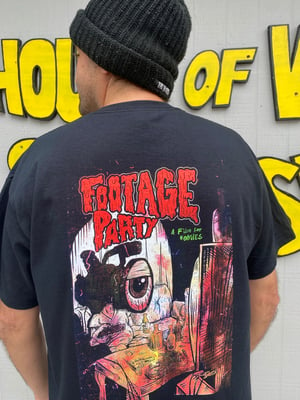 Image of Footage Party 10 year T-shirt 
