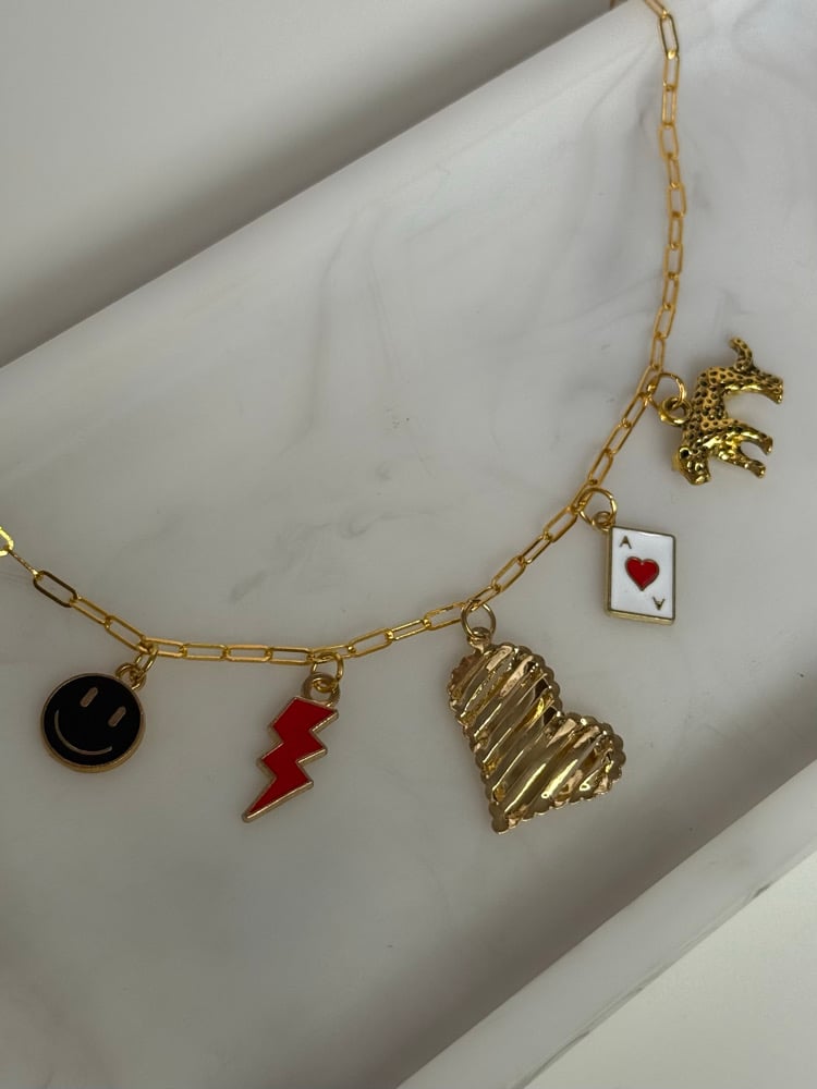 Image of Heartbreaker Charm Necklace