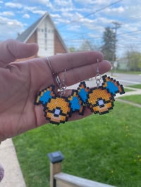 Image 3 of Pokemon Perler Earrings
