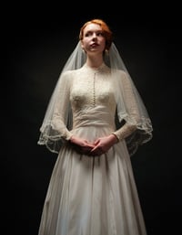 Image 3 of 1950s Bow Veil