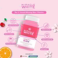 Image 2 of Miracle White - GLUTATHIONE BEAUTY GLOW - 30 capsules